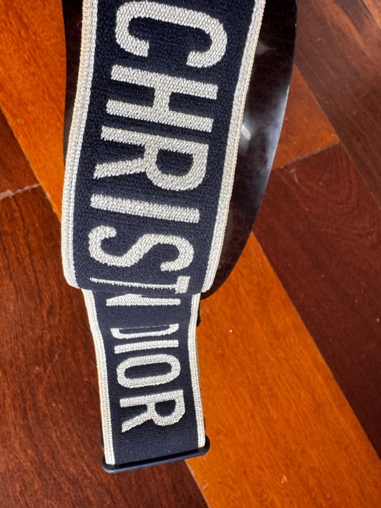 Christian Dior Paris Visor Navy Dior Club
